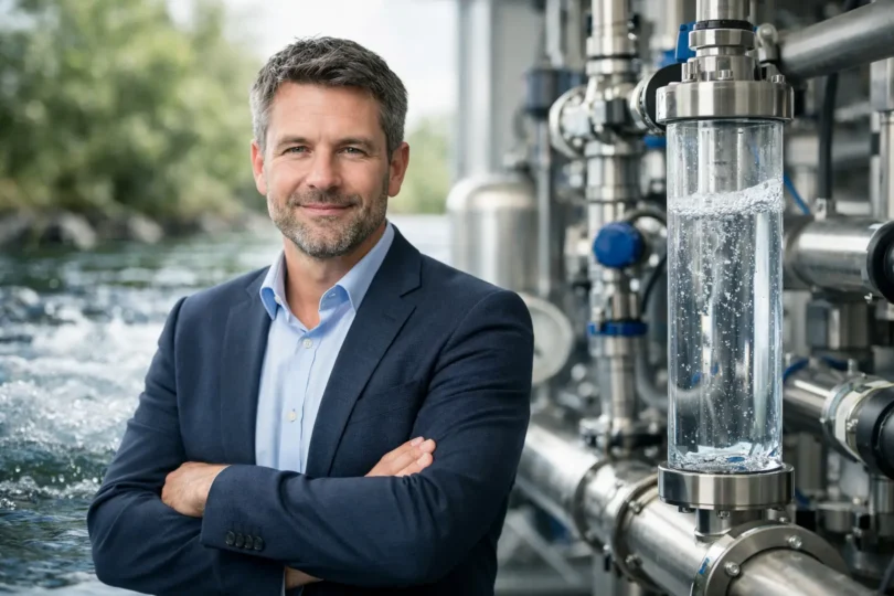 Fabio Hüther und Wassertechnik mit Substanz