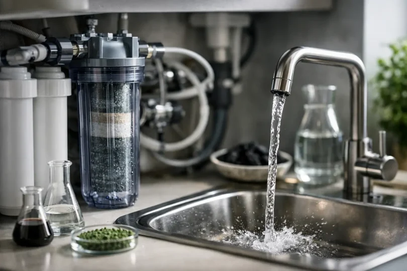 Schadstoffe im Hauswasser gezielt filtern