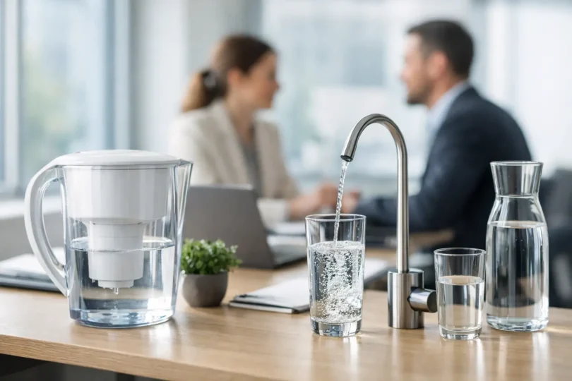 Wasserqualität im Büro verbessern