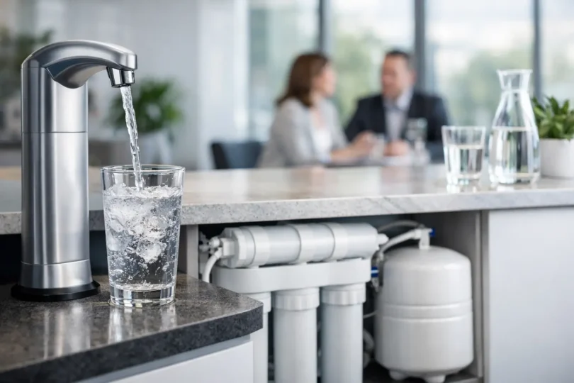 Fachguide Wasserfiltration in Bürogebäuden