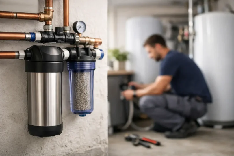 Salzfreie Entkalkung im Einfamilienhaus installieren