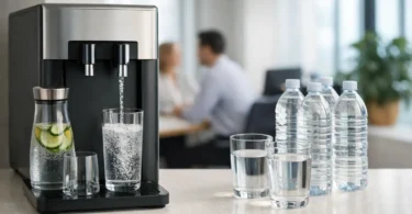 Tafelwasseranlage oder Flaschenwasser im Büro?