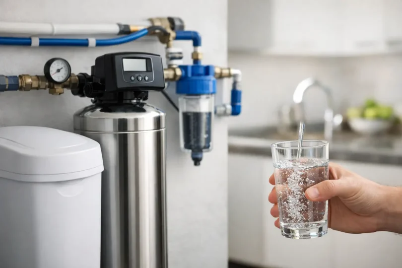 Test salzfreie Entkalkungsanlage Haus
