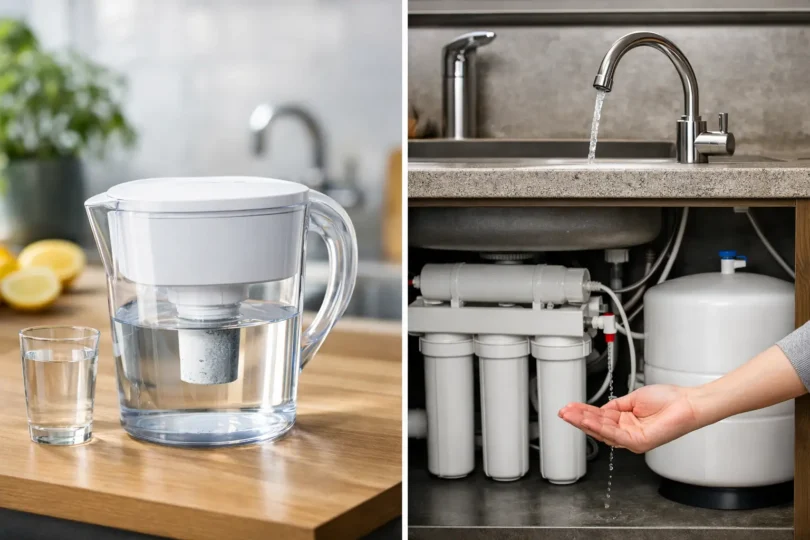 Wasserfilter oder Umkehrosmose im Haushalt?