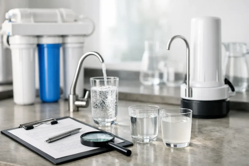 Trinkwasserfilter Systeme richtig bewerten