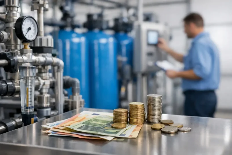 Wartungskosten Wasseraufbereitung im Gewerbe senken