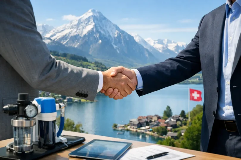 Vertriebspartner Wassertechnik Schweiz aufbauen