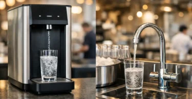 Wasserspender oder Festwasseranschluss Gastronomie?