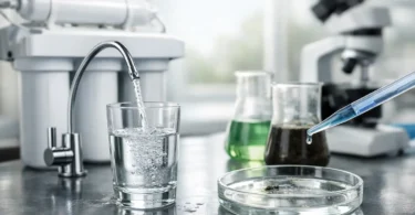 Bewertung von Wasserfiltern für Schadstoffe