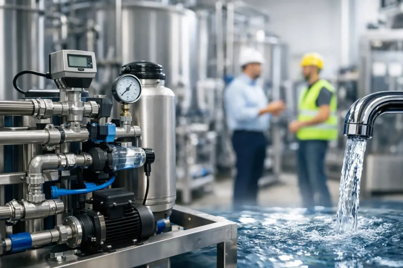 Wirtschaftliche Beispiele Wassertechnik im Gewerbe