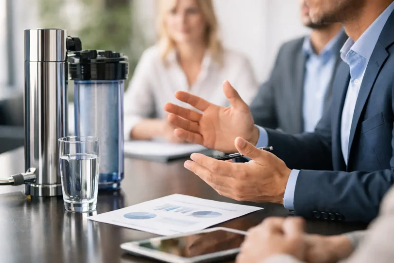 Premium-Wassertechnik verkaufen: Klar argumentieren