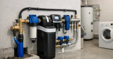 Referenz: Hausanschluss mit modularer Wassertechnik