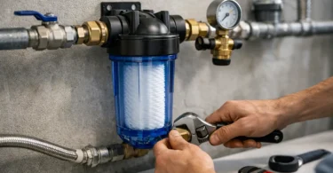 Wasserfilter am Hausanschluss installieren