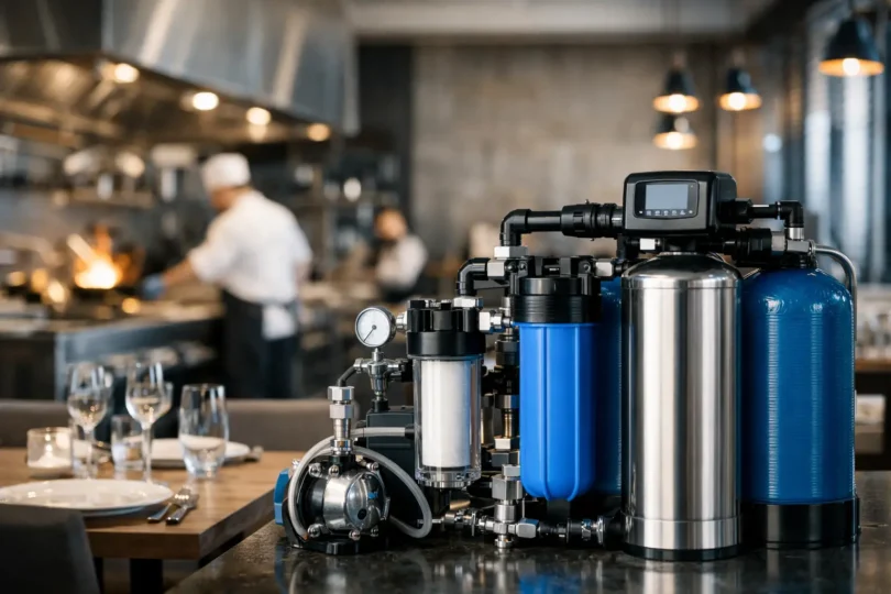 Praxisbeispiel Wassertechnik im Restaurant
