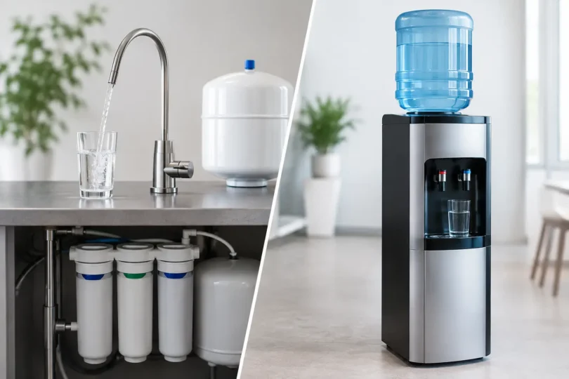 Festwasseranlage versus Wasserkühler im Vergleich