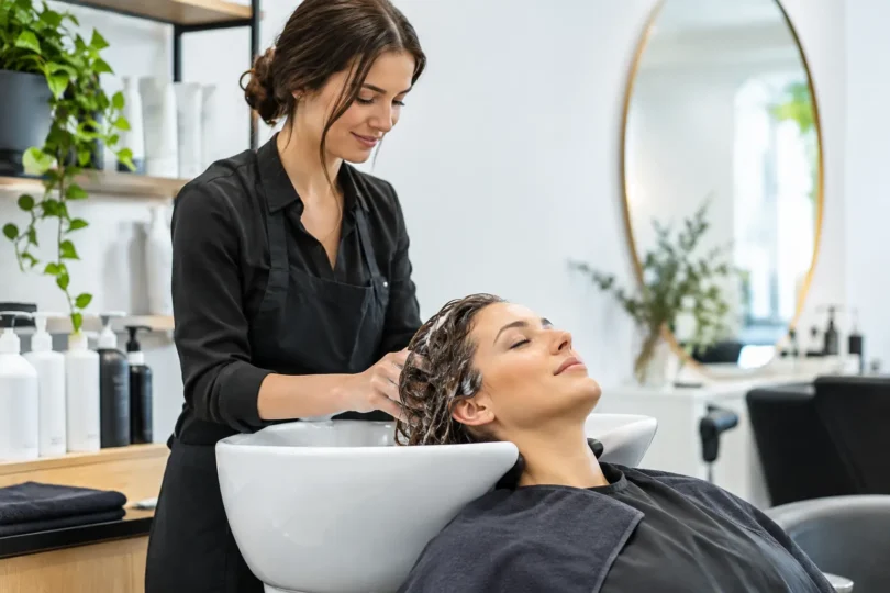 Praxisbeispiel Friseursalon mit Kalkschutz